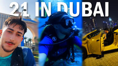 I Turned 21 in Dubai… Sharks, Lamborghini & a Half Marathon